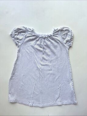 Plain Jane White Polka Dot Puff Sleeve Dress